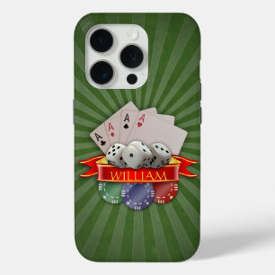Coque Case-Mate iPhone Poker Mania - Cartes, Dices, Chips