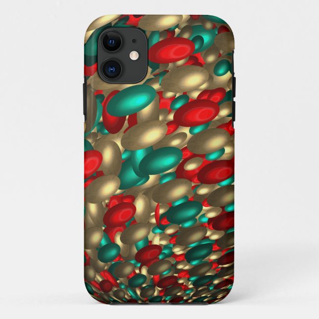 Coques Case-Mate iPhone polaire doture texture abstract art fractal (Dos)