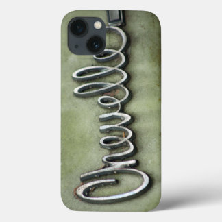 Etui iPhone 13 Police classique vintage de chrome de Chevelle