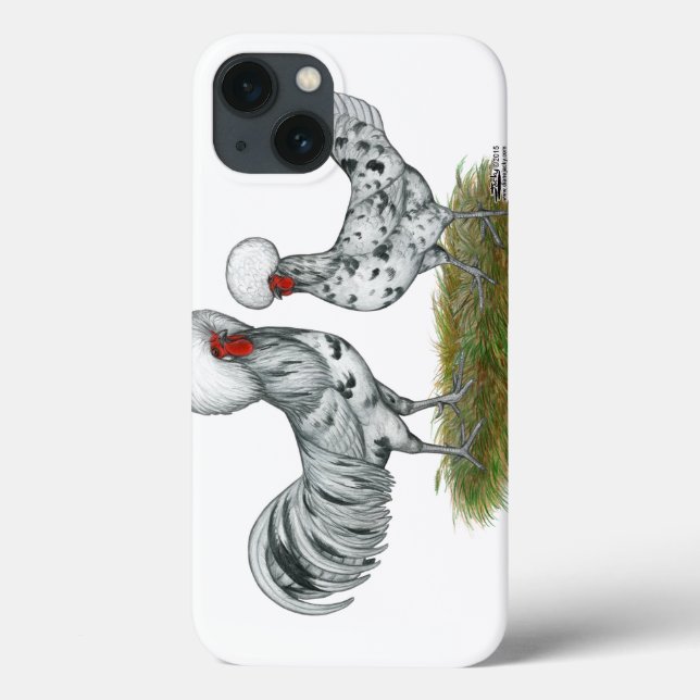 Coques Case-Mate iPhone Polish Splash Chickens (Verso)