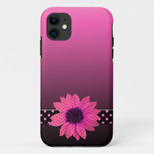 Coques Pour iPhone Polka Dot Rose Daisy
