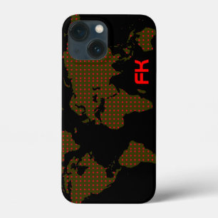 iPhone 13 Mini Case polka dots world