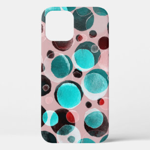 Case-Mate iPhone Case Polka point aquarelle, motif abstrait.