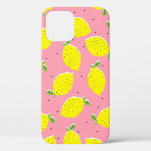 Case-Mate iPhone Case Polka rose citron chaotique : Motif d'agrumes