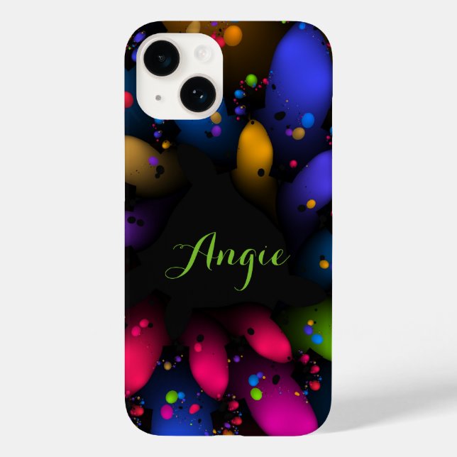 Coques Case-Mate iPhone Pollen fractal (Verso)