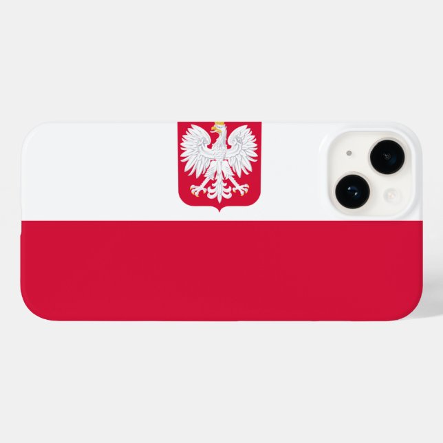 Coques Case-Mate iPhone Pologne (Verso (horizontal))