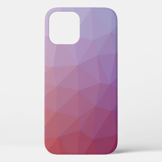 Coques Case-Mate iPhone  polygone abstrait. Illustration abstraite moderne (Verso)