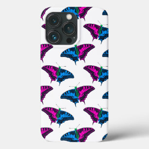 Case-Mate iPhone Case Polysexual Pride Flag Swallowtail Butterfly