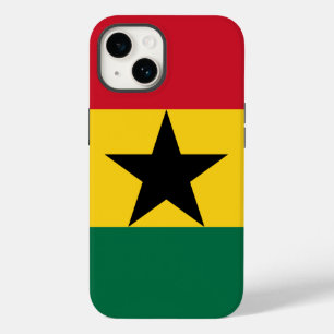 Coque Case-Mate iPhone Pomme patriotique 14 Coque-Mate, drapeau du Ghana