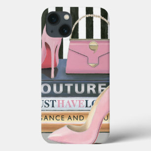 iPhone 13 Coque Pomme sauvage Couture Stripes - Chaussures & Sac