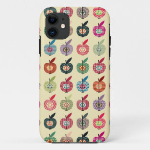 Coques Pour iPhone Pommes mignonnes dans le rétro style