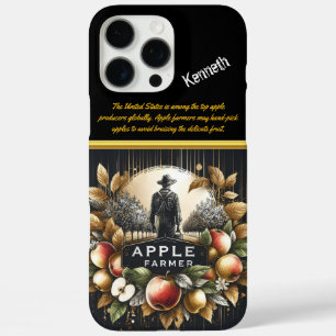 Coque iPhone 16 Pro Max Pommier Farmer Récolte Son Orchard