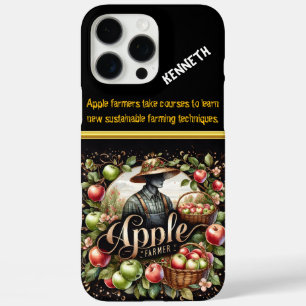 Coque iPhone 16 Pro Max Pommier Tending Orchards à l'aube
