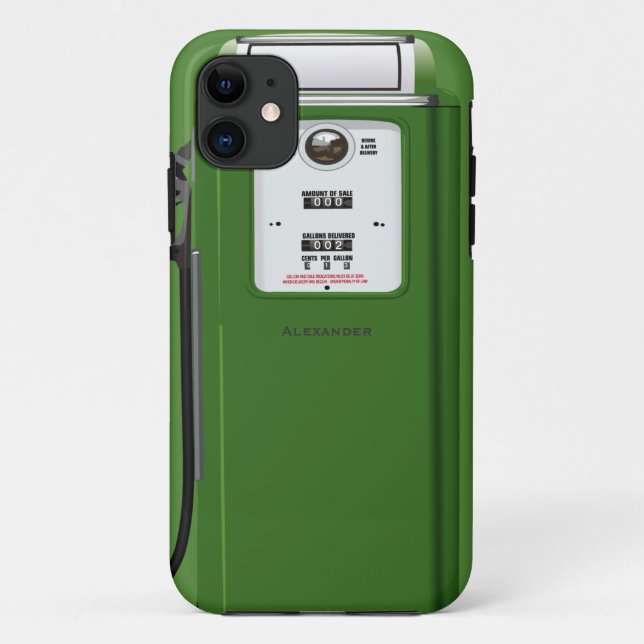 Coques Case-Mate iPhone Pompe d'essence vintage (Dos)