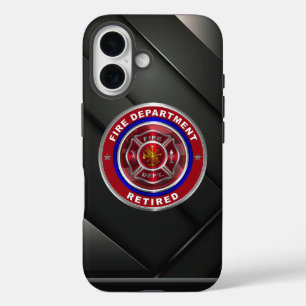COQUE POUR iPhone 16 POMPIER À LA RETRAITE