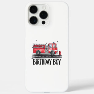 Coque iPhone 16 Pro Max Pompier Camion L'anniversaire de la famille des ga