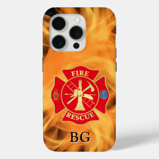 Coque Case-Mate iPhone Pompier Croix Maltese Secourt feu flamme