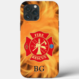 Case-Mate iPhone Case Pompier Croix Maltese Secourt feu flamme