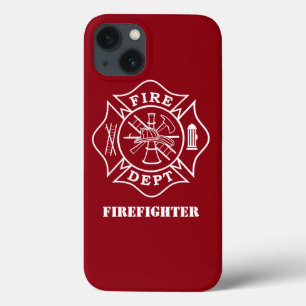 iPhone 13 Coque Pompier Maltese Cross Phone Case