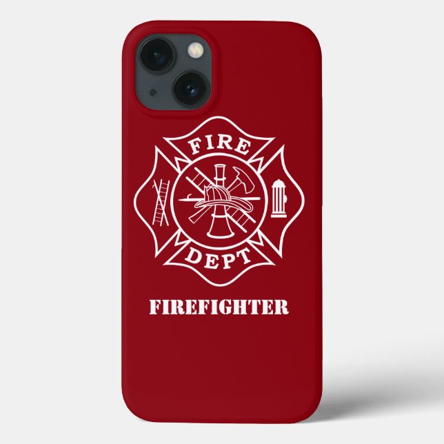 Coques Case-Mate iPhone Pompier Maltese Cross Phone Case (Verso)