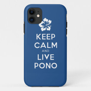 Coque iPhone 11 Pono calme et vivant de séjour