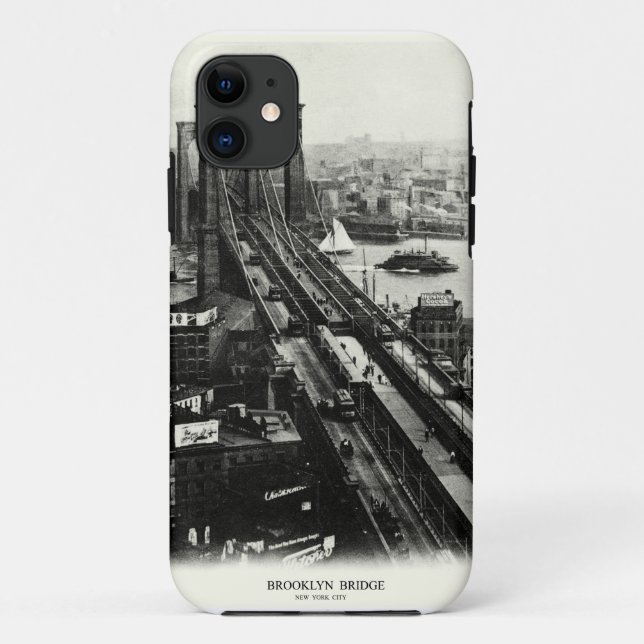 Coques Case-Mate iPhone Pont Brooklyn 1900 (Dos)