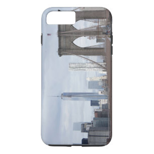 Coque iPhone 8 Plus/7 Plus Pont Brooklyn personnalisé simple