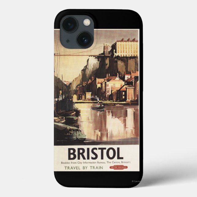 Coques Case-Mate iPhone Pont Clifton Suspension et bateaux (Verso)