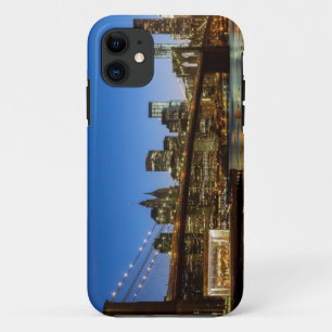Case-Mate iPhone Case Pont de Manhattan et de Brooklyn au crépuscule