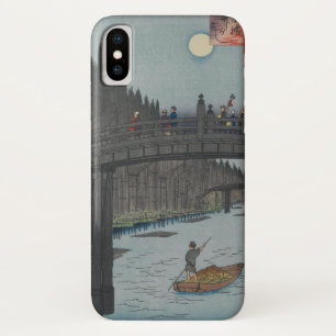 Case-Mate iPhone Case Pont de nuit Kyobashi Vintage Ukiyo-e Art japonais