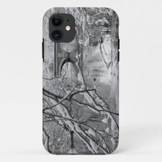 Coques Pour iPhone Pont de voûte au-dessus de rivière congelée en