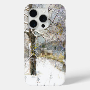 Coque iPhone 15 Pro pont d'hiver
