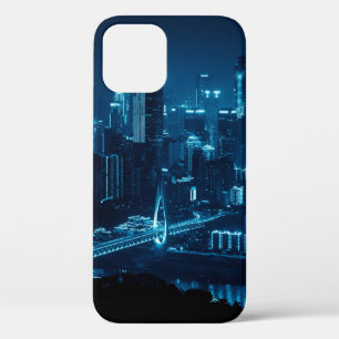 Case-Mate iPhone Case Pont et l'architecture urbaine de ville la nuit à