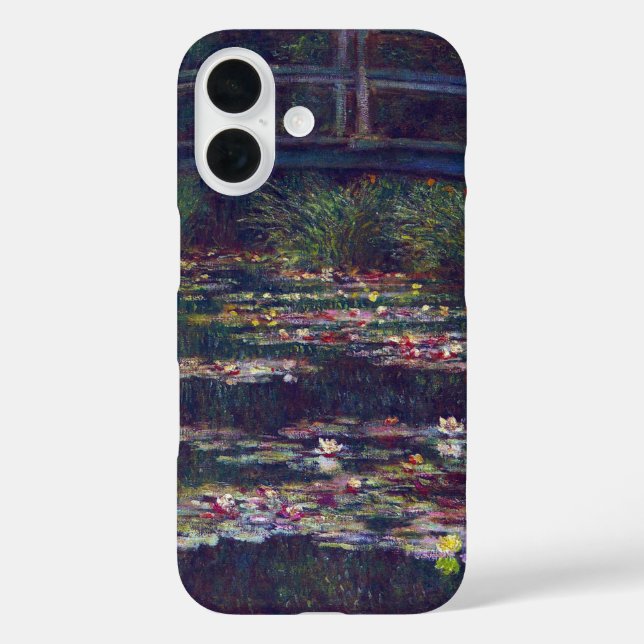 Coques Case-Mate iPhone Pont sur le bassin aux nymphéas par Claude Monet (Verso)