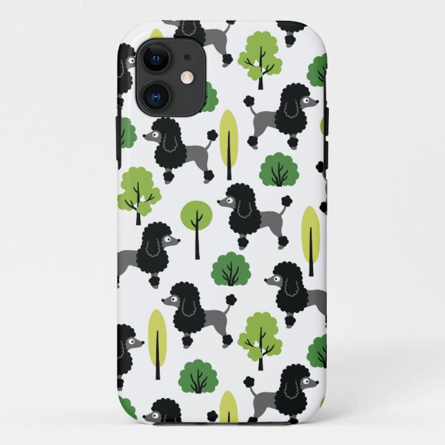 Coques Case-Mate iPhone Poodle dans le parc (Dos)