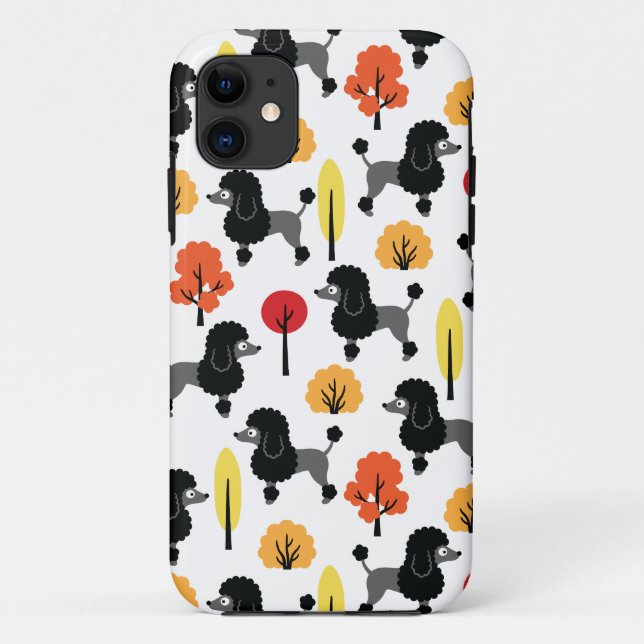 Coques Case-Mate iPhone Poodle dans le parc (Dos)