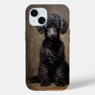 Coque Case-Mate iPhone Poodle noir