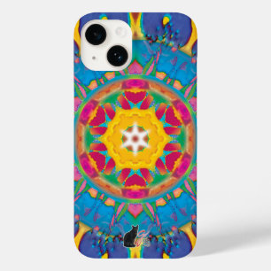 Coque Pour iPhone 14 Poof Ball Kaleidoscope