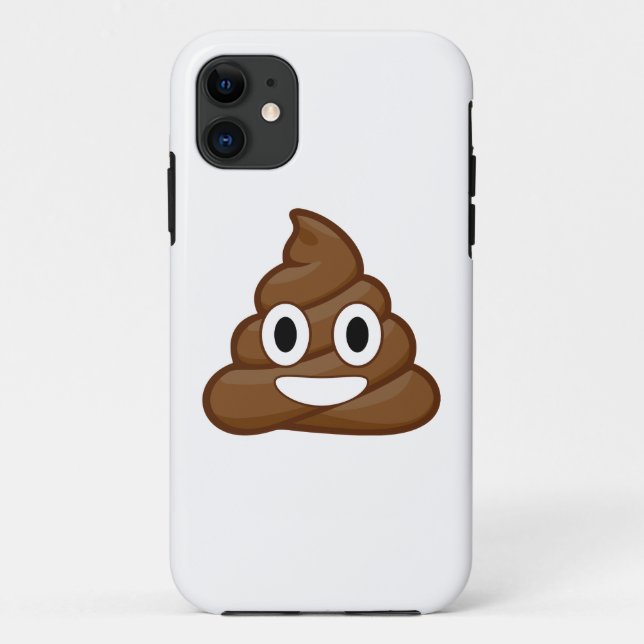 Coques Case-Mate iPhone poop emoji (Dos)