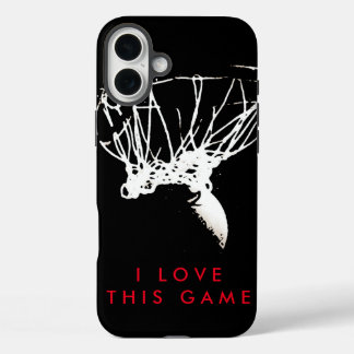 Coque Pour iPhone 16 Plus Pop Art Love Basketball Jeu