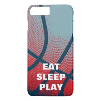 Coques Pour iPhone Pop Art Manger Dormir Jouer Basketball Motivation