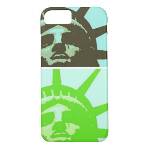 Etui iPhone Case-Mate Pop Art Statue de la Liberté Gros plan iPhone 7 Co