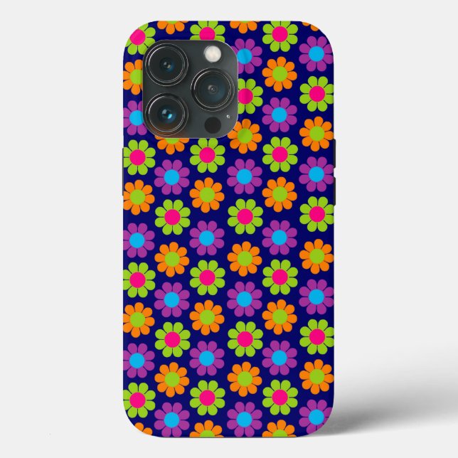 Coques Case-Mate iPhone Pop Flower Power (Verso)