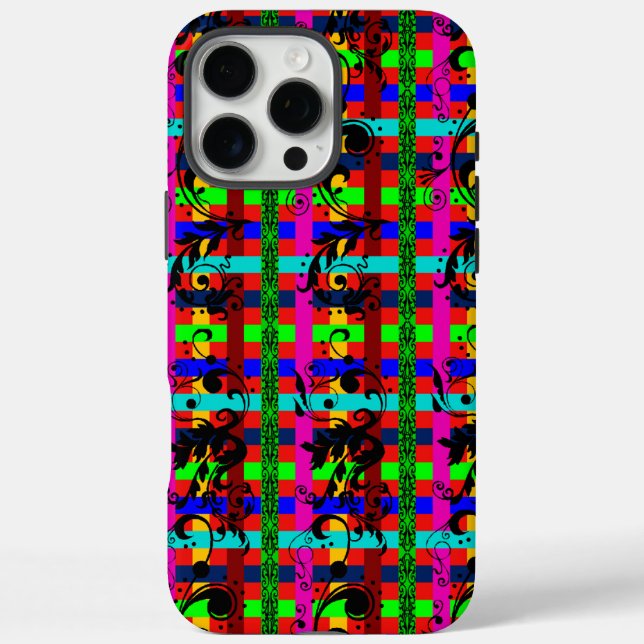 Coques Case-Mate iPhone Pop Plaid (Verso)