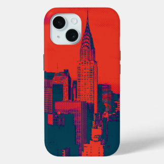 Coque Case-Mate iPhone Pop Style Rouge Retro Art New York City