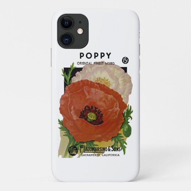Coques Case-Mate iPhone Poppy (Dos)