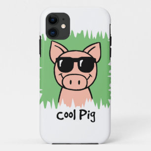 Coques Pour iPhone Porc de cool de clipart (images graphiques) de