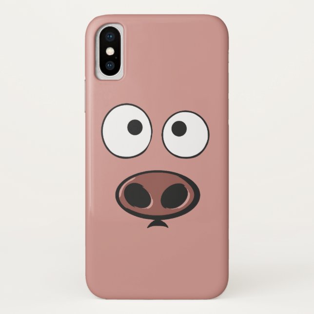 Coques Case-Mate iPhone Porc drôle (Dos)