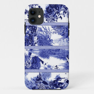 Coque Case-Mate iPhone Porcelaine blanche et bleue chinoise