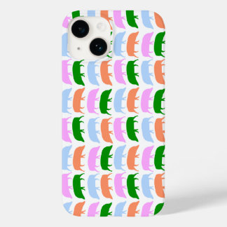 Coque Case-Mate iPhone Porcs multicolores rose bleu vert orange